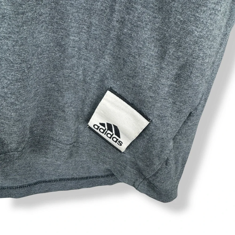 Adidas Big Self All Heart T Shirt Dark Gray Mens Size‎ Large Skater Streetwear